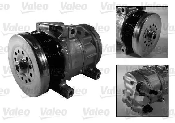 Компресор кондиціонера DOBLO/COMBO 1.4 10- Valeo 813197 (фото 1)