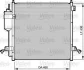 Радіатор кондиціонера (з осушувачем) MITSUBISHI L200 / TRITON 2.5D 11.05-12.15 Valeo 814214 (фото 1)