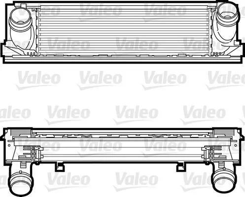 Інтеркулер BMW 1 (F20), 1 (F21), 2 (F22, F87), 2 (F23), 3 (F30, F80), 3 (F31), 3 GRAN TURISMO (F34), 4 (F32, F82), 4 (F33, F83), 4 GRAN COUPE (F36) 1.5-3.0H 07.11- Valeo 818260 (фото 1)