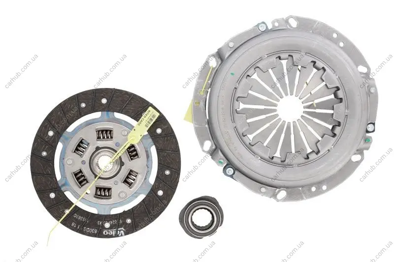 Комплект зчеплення Renault Megane 1.6 e/i 96-03/Dacia Logan 1.4-1.6 MPI/Bifuel (d=200mm) VALEO Valeo 821071 (фото 1)