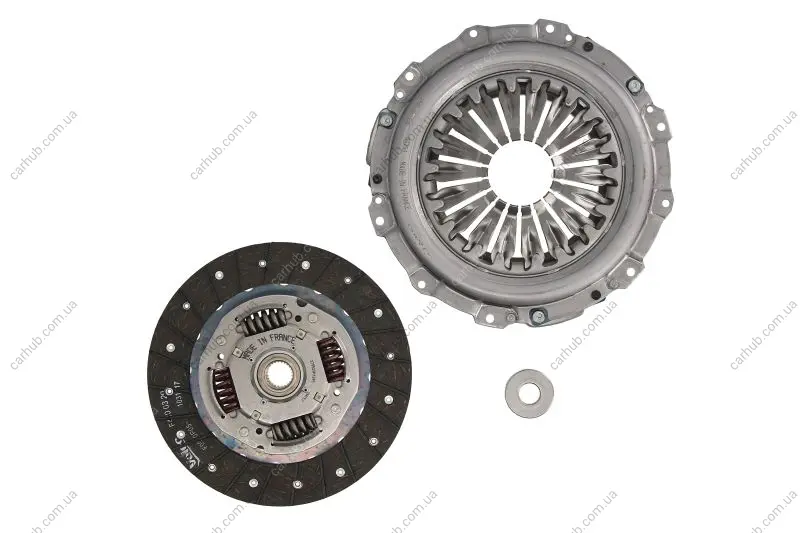 Комплект зчеплення Renault Clio/Megane II 1.5dCi 02- (d=215mm) z=26 VALEO Valeo 826553 (фото 1)