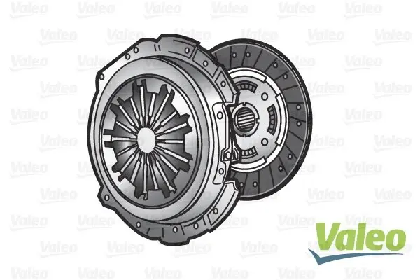 Комплект зчеплення Ford C-max/Focus II 1.8 06-12 (d=220/z=17) Valeo 826743 (фото 1)