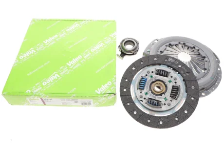 Комплект зчеплення Fiat Doblo 1.3D Multijet 10- (d=220mm) (замінена 826706) (+вижимний) VALEO Valeo 828142