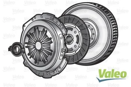 Демпфер + комплект зчеплення Audi A4/A6/Skoda Superb 2.0 TDI 04-11 Valeo 835160