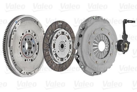Демпфер + комплект сцепления Fiat Bravo/Punto 1.9 D Multijet 05-08 (+выжимной)) Valeo 837005