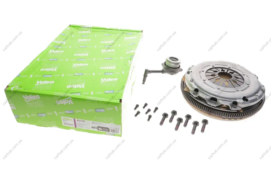 Демпфер + комплект зчеплення VW Caddy III 1.9TDI/2.0TDI 07- 62/77/81/103kw (+вижимний) VALEO Valeo 837397 (фото 1)