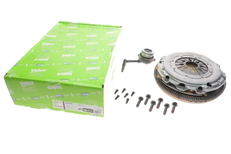 Демпфер + комплект зчеплення VW Caddy III 1.9TDI/2.0TDI 07- 62/77/81/103kw (+вижимний) VALEO Valeo 837397