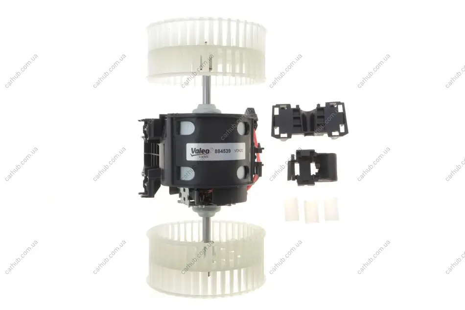 Моторчик пічки BMW 5 (E60)/6 (E63) 03-10 M47/M54/M57/N46/N47/N52/N53/N62 VALEO Valeo 884539 (фото 1)