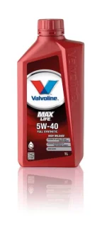 Моторна олива MAXLIFE (1L) 5W40 API CF SN ACEA A3 B4 MB 229.1 MB 229.3 VW 502.00 VW 505.00 VALVOLINE MAXLIFE 5W40 1L