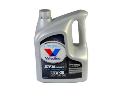 Моторна олива SYNPOWER (4L) 5W30 API SL ACEA A3 B4 BMW LL-01 FIAT 9.55535 G1 MB 226.5 MB 229.3 MB 229.5 RENAULT RN 0700 RENAULT RN 0710 VW 502.00 VW 505.00 VALVOLINE SYNPOWER 5W30 4L