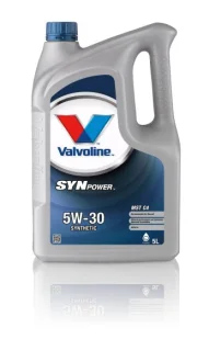 Моторна олива SYNPOWER (5L) 5W30 ACEA C4 RENAULT RN 0720 VALVOLINE SYNPOWER MST C4 5W30 5L
