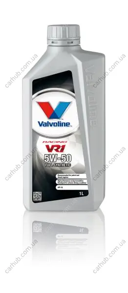 Моторна олива VR1 (1L) 5W50 FORD M2C153 E GM 6094A OPEL 6094M VALVOLINE VR1 RACING 5W50 1L (фото 1)