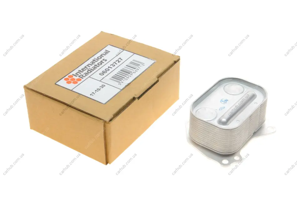 Радіатор оливний BMW 1 (F20/F21)/3 (F30/F80) 11- N13 B16 (теплообмінник) (не постачається) Van Wezel 06013727 (фото 1)