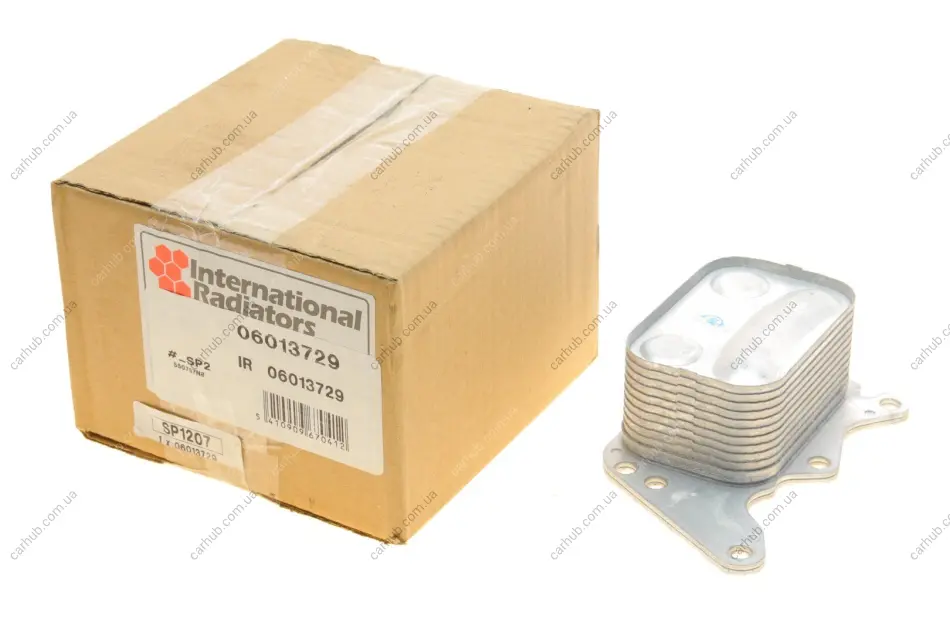 Радіатор масляний Citroen C4/C5/Peugeot 207/308/508/5008 1.6 08- (теплообмінник) VAN WEZEL Van Wezel 06013729 (фото 1)