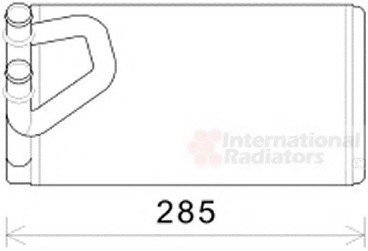 Радиатор печки Nissan Navara/Patfinder 2.5/3.0 05- Van Wezel 13006373