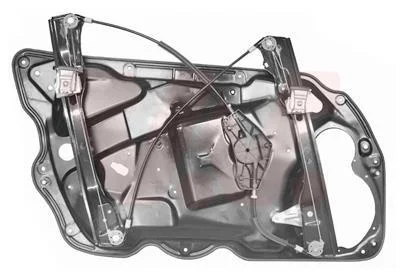 Склопідіймач (передній) VW Passat 05-10 (R) (електро) (без моторчика)(з пластиною) Van Wezel 5740262
