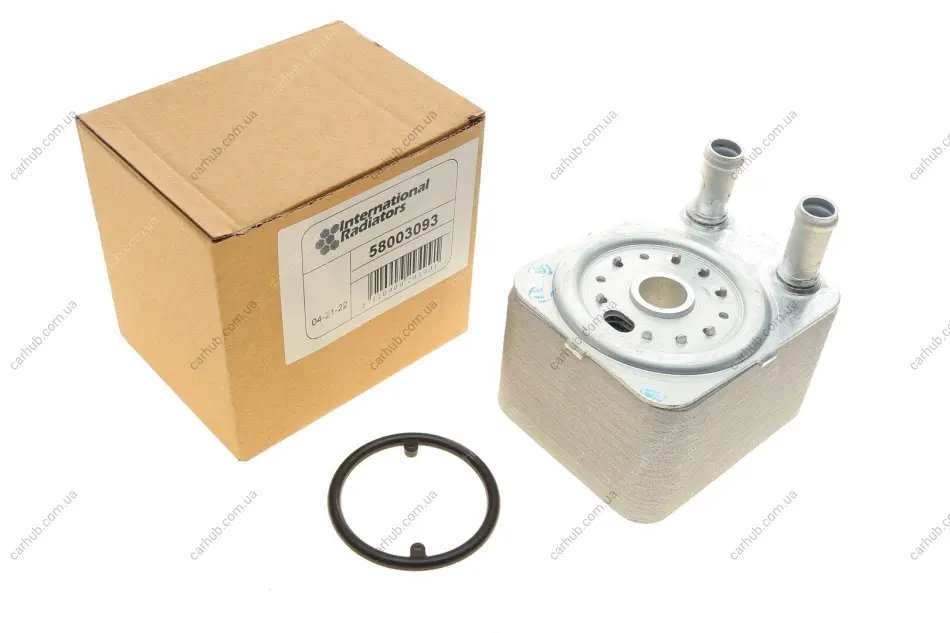 Радіатор масляний VW Caddy III 2.0 TDI 07-10/T4 3.2 V6 03-09 (теплообмінник) VAN WEZEL Van Wezel 58003093 (фото 1)