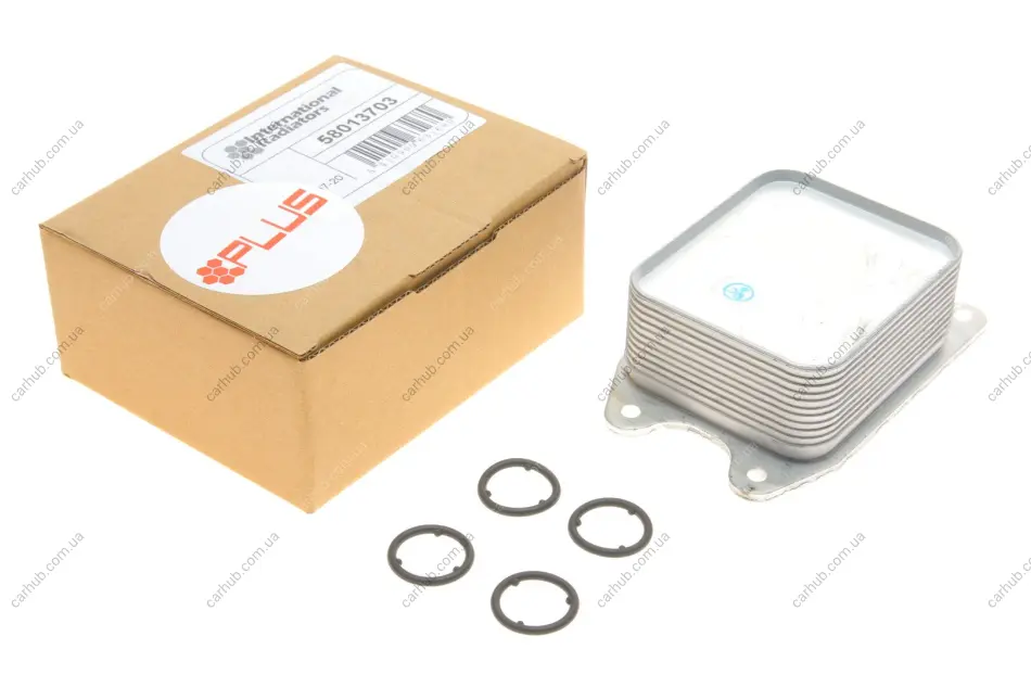 Радіатор масляний Skoda Fabia III/Octavia III/Superb III 1.0-1.4TSI/1.6 11- VAN WEZEL Van Wezel 58013703 (фото 1)