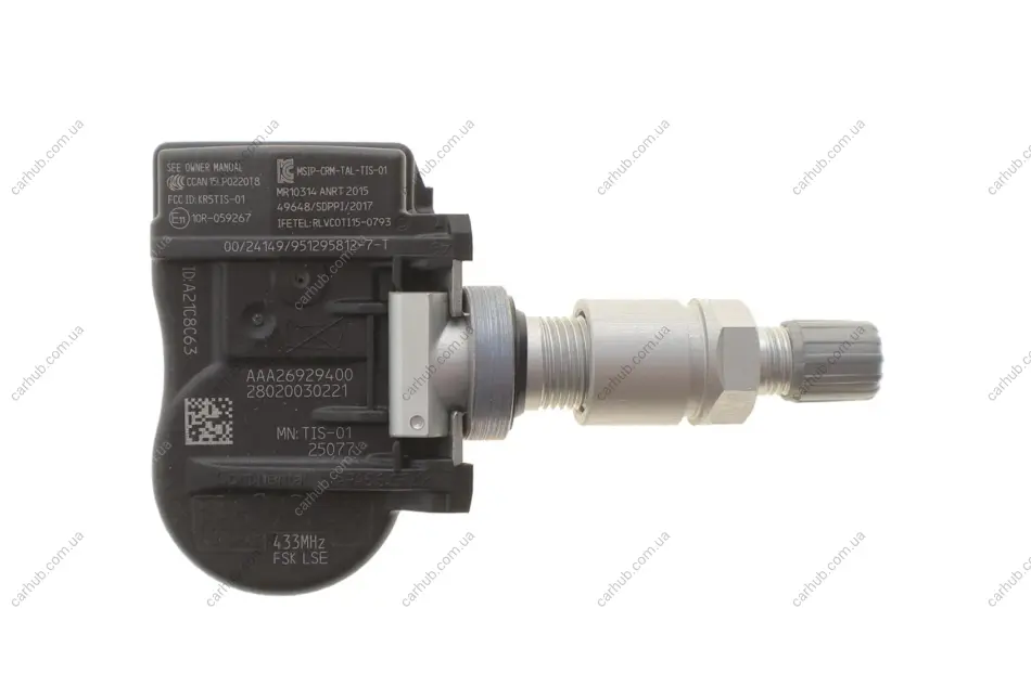 Датчик тиску повітря в шинах Renault Megane IV 15- VDO A2C8220830480 (фото 1)