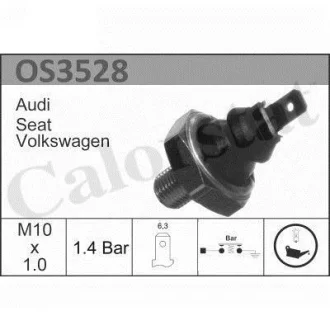 Датчик тиску оливи Audi A3/A4/A6 94-05 Vernet OS3528