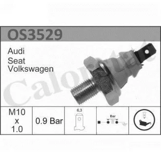 Датчик тиску оливи A80/A100/A4/A6/Caddy/Golf/T4 1.4-2.5TDI 86- Vernet OS3529