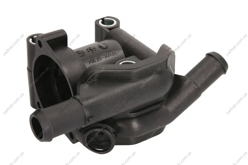 Фланець охолоджуючої рідини (кількість виходів: 2, пластик) FORD FOCUS I, MAVERICK, TOURNEO CONNECT, TRANSIT CONNECT 1.4-3.0 10.98- Vernet WF0068 (фото 1)