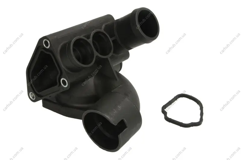 Фланець охолоджуючої рідини (кількість виходів: 3) AUDI A3, TT SEAT ALHAMBRA, LEON, TOLEDO II VW BORA, BORA I, EOS, GOLF IV, GOLF V, MULTIVAN T5, NEW BEETLE, PASSAT B5.5 2.3/2.8/3.2 08.97-09.10 Vernet WF0187 (фото 1)