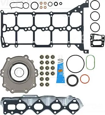 Повний комплект прокладок двигуна FORD TOURNEO CUSTOM V362, TRANSIT CUSTOM V362, TRANSIT V363 2.0D 12.15- VICTOR REINZ 01-12662-01 (фото 1)