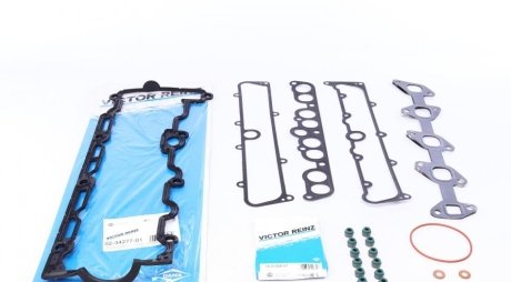 Фото комплект прокладок (верхній) Opel Astra 2.0/2.2DTI 98-05 REINZ VICTOR REINZ 02-34277-01 Комплект прокладок (верхній) Opel Astra 2.0/2.2DTI 98-05 REINZ VICTOR REINZ 02-34277-01