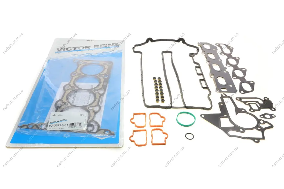 Комплект прокладок двигуна (верх) OPEL AGILA A, ASTRA G, ASTRA G CLASSIC, ASTRA H, ASTRA H CLASSIC, ASTRA H GTC, COMBO, COMBO TOUR, CORSA C, CORSA D, MERIVA A, TIGRA 1.2-1.4LPG 09.00- VICTOR REINZ 02-36225-01 (фото 1)