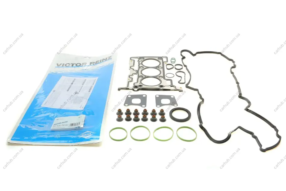 Комплект прокладок (верхній) Ford Fiesta/Focus/Connect/C-Max/Mondeo 1.0 12- VICTOR REINZ 02-43170-01 (фото 1)
