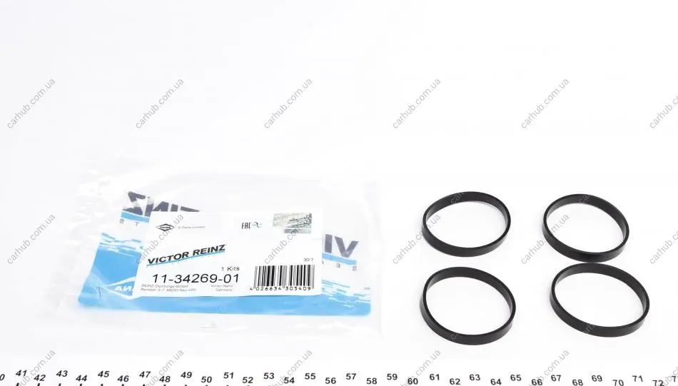 Прокладка колектора впускного Opel Vectra 00- (к-кт) REINZ VICTOR REINZ 11-34269-01 (фото 1)