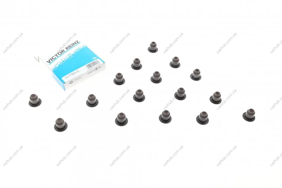 Комплект сальників клапана DS DS 3 / DS 3, DS 4 II, DS 7, N°4 CITROEN BERLINGO, C3 AIRCROSS I, C3 AIRCROSS II, C3 III, C4 CACTUS, C4 III, C4 SPACETOURER, C4 X, C5 AIRCROSS, C-ELYSEE 1.5D 06.17- VICTOR REINZ 12-17500-01 (фото 1)