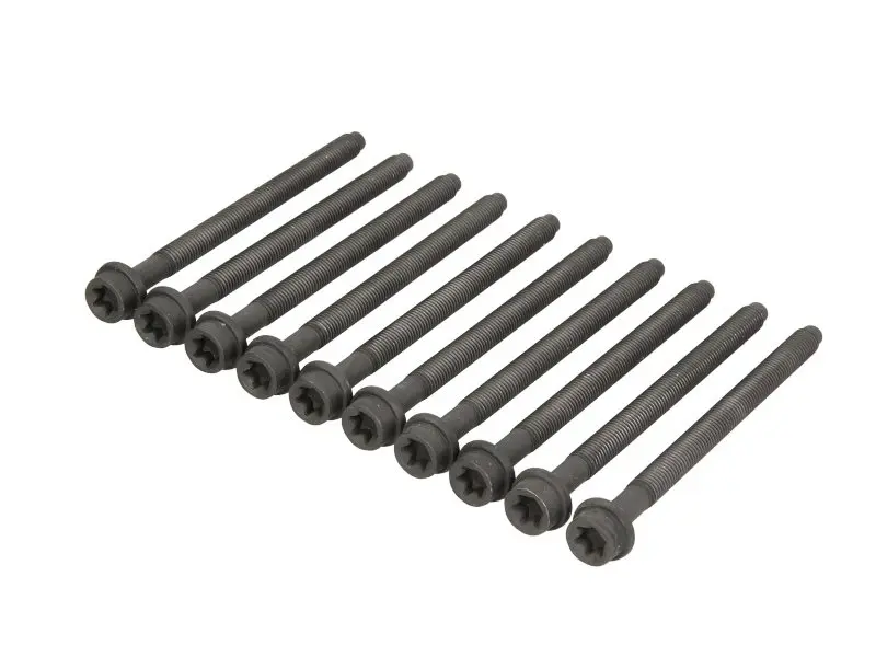 Комплект болтів ГБЦ VOLVO C30, S40 II, S60 II, S80 II, V40, V50, V60 I, V70 III FORD B-MAX, C-MAX, C-MAX II, COURIER, ECOSPORT, FIESTA, FIESTA IV, FIESTA V, FIESTA VI 1.2-1.6LPG 08.95- VICTOR REINZ 14-32358-01 (фото 1)