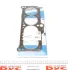 Прокладка ГБЦ (товщина: 1,7мм) AUDI 80 B2, 80 B3 VW GOLF I, GOLF II, JETTA I, JETTA II, PASSAT B1, PASSAT B2, SANTANA, TRANSPORTER T3 1.6D 08.80-07.92 VICTOR REINZ 61-29025-60 (фото 1)