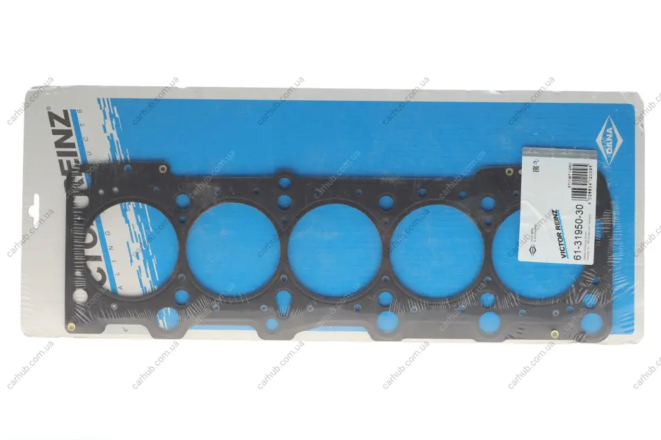 Прокладка ГБЦ VW LT/T4 2.5TDI, Ø81,70mm, 1,53mm, 1 метка, ACV/AGX/AHD/AHY/AJT/ANF/ANG/ANJ/APA VICTOR REINZ 61-31950-30 (фото 1)
