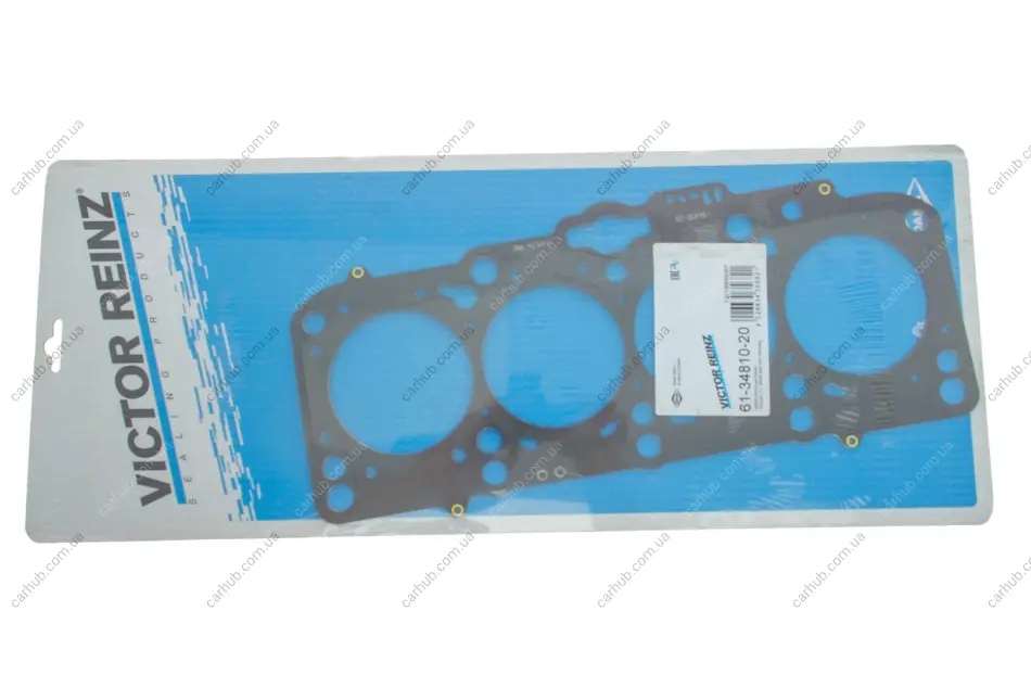 Прокладка ГБЦ VW Caddy 2.0TDI 03-, Ø82,00mm, 1,61mm, 3 метки, CBHA/CBJB/CBKA/BVH/BRT/BMP/BMM/BHW/BGW VICTOR REINZ 61-34810-20 (фото 1)