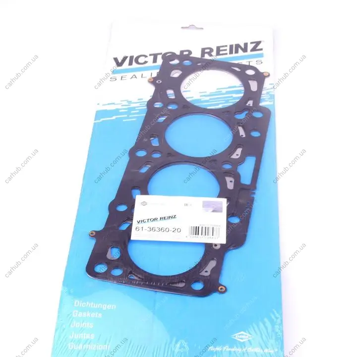 Прокладка ГБЦ VW Caddy 1.6TDI 10-, Ø80,50mm, 1,71mm, (3 метки) VICTOR REINZ 61-36360-20 (фото 1)