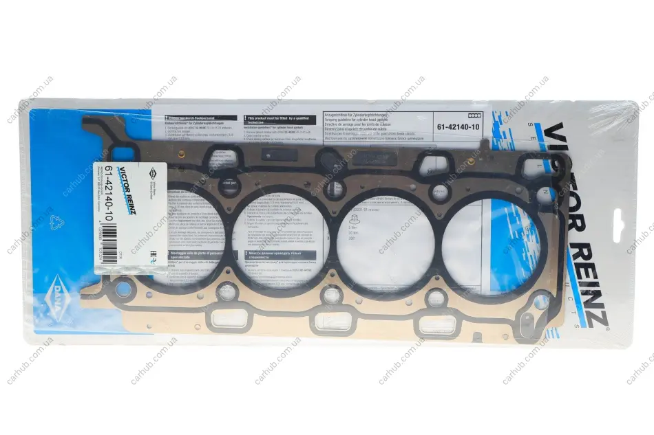 Прокладка ГБЦ Renault Master/Opel Movano 2.3 dci 10-, Ø85,80mm, 1.15mm, M9T REINZ VICTOR REINZ 61-42140-10 (фото 1)