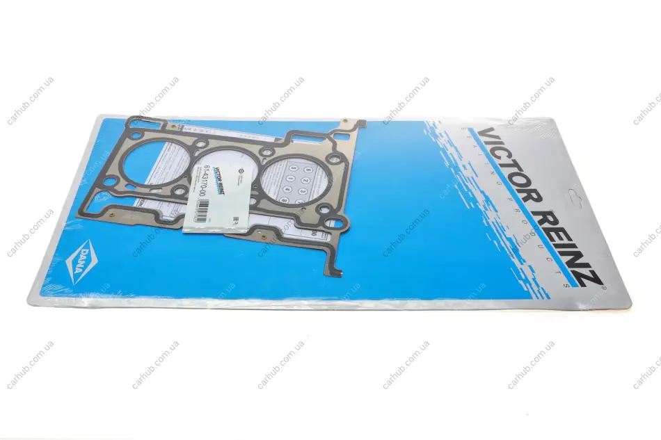 Прокладка ГБЦ (товщина: 0,7мм) FORD B-MAX, C-MAX II, ECOSPORT, FIESTA VI, FIESTA VII, FOCUS III, GRAND C-MAX, MONDEO V, PUMA, TOURNEO CONNECT V408 NADWOZIE WIELKO 1.0/1.0H 02.12- VICTOR REINZ 61-43170-00 (фото 1)