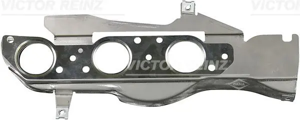 Прокладка випускного колектора (лів) JAGUAR F-PACE, F-TYPE, XE, XF I, XF II, XF SPORTBRAKE, XJ LAND ROVER DISCOVERY V, RANGE ROVER IV, RANGE ROVER SPORT II, RANGE ROVER VELAR 3.0 03.12- VICTOR REINZ 71-17233-00 (фото 1)