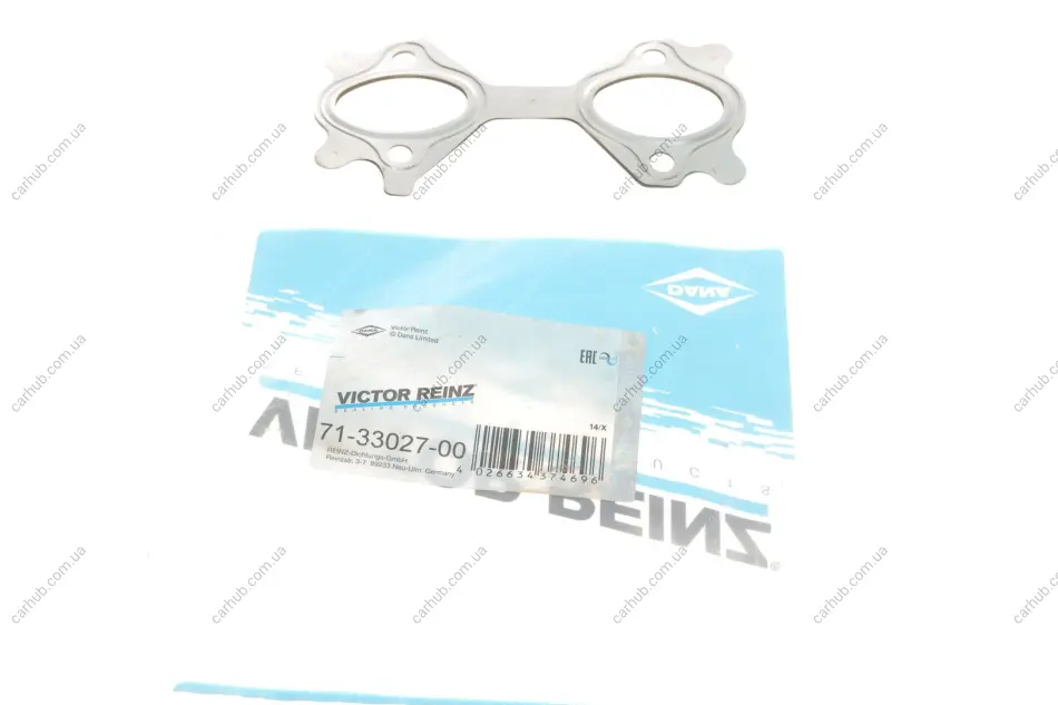 Прокладка колектора випускного BMW 3 (E90-E93)/5 (E60/E61) 02-, M47/M57/N57 REINZ VICTOR REINZ 71-33027-00 (фото 1)