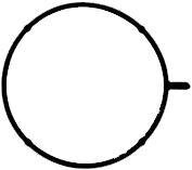 Фото прокладка колектора VICTOR REINZ 713317600 Прокладка колектора VICTOR REINZ 713317600