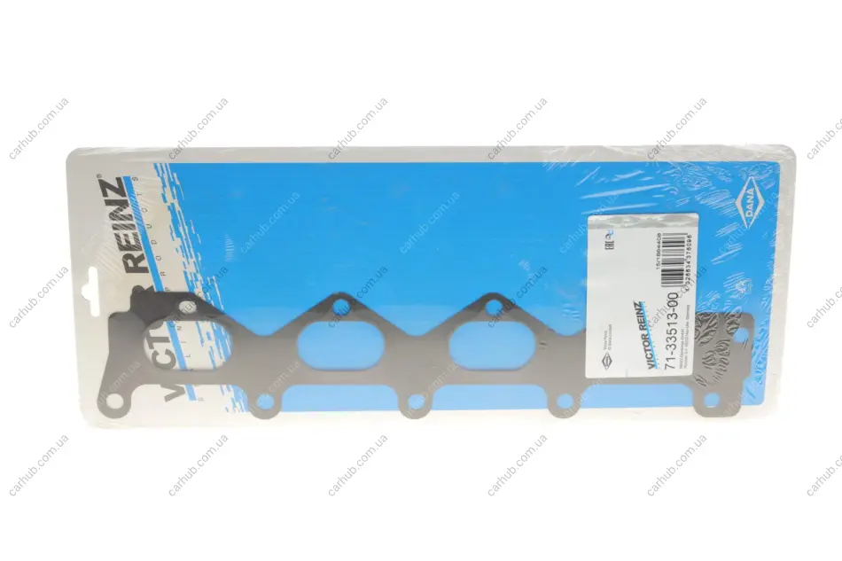 Прокладка колектора впускного Renault Trafic 2.0 16V 01- REINZ VICTOR REINZ 71-33513-00 (фото 1)