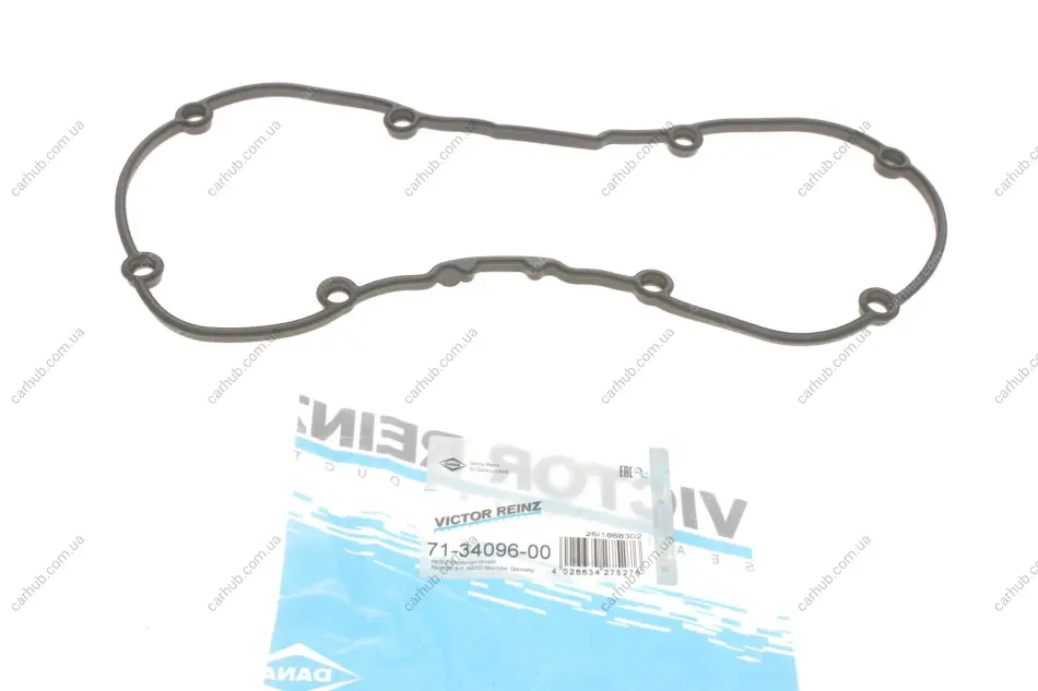 Прокладка кришки клапанів VW Caddy 1.6i 03-, ALZ/AVU/AYD/BCD/BFQ/BFS/BGU/BJH/BRY/BSE/BSF REINZ VICTOR REINZ 71-34096-00 (фото 1)
