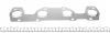 Прокладка колектора випускного Citroen Berlingo/Peugeot Partner 1.4/1.6i 96-15 REINZ VICTOR REINZ 71-35068-00 (фото 2)
