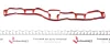 Прокладка колектора впускного Audi A3/A4/Skoda Octavia 2.0FSI 03-08 REINZ VICTOR REINZ 71-36071-00 (фото 1)