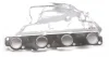 Прокладка колектора випускного Ford Transit 2.2TDCi 11- REINZ VICTOR REINZ 71-39749-10 (фото 3)