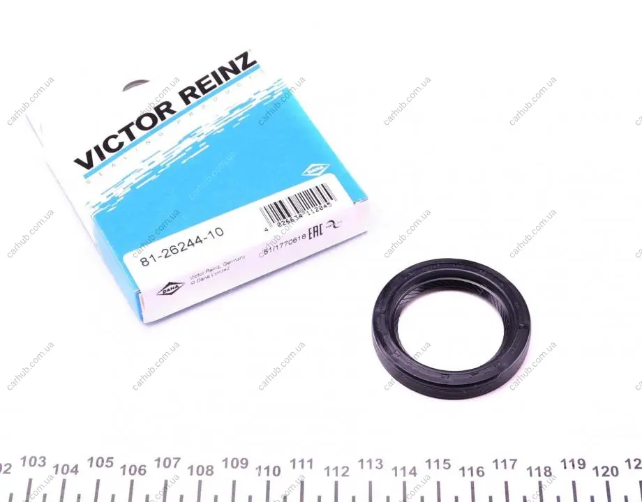 Сальник розподільного валу Citroen Berlingo 1.1-1.8 96-08/ Jumper/ Fiat Ducato 2.0 94-02 (36x50x8) VICTOR REINZ 81-26244-10 (фото 1)