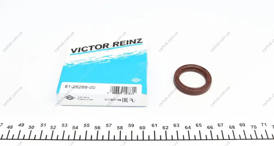 Сальник розподільного валу Ford Connect 1.8Di/TDCi 02- (28x38x7) VICTOR REINZ 81-26268-00 (фото 1)